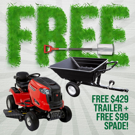 Rover-Lawn King 21/42 Ride On Mower - 21.5HP Kawasaki, auto diff lock & 42" deck - FREE $429 TRAILER & $99 SPADE!-Ride On Mower-