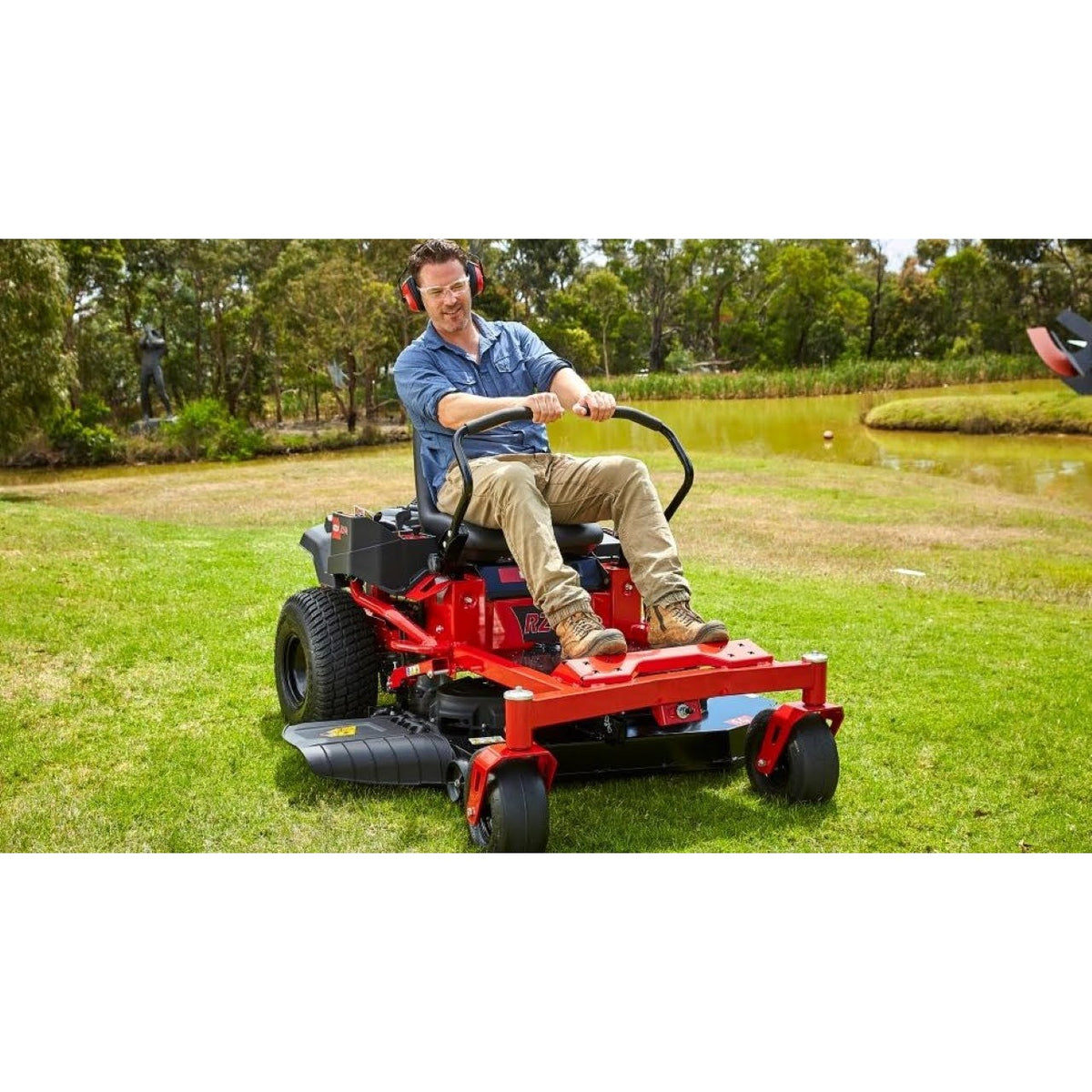 Rover RZ 42 Zero Turn Mower - 679cc V-Twin powered, 42" Cut & EXTRA STRONG Frame-Ride On Mowers Online