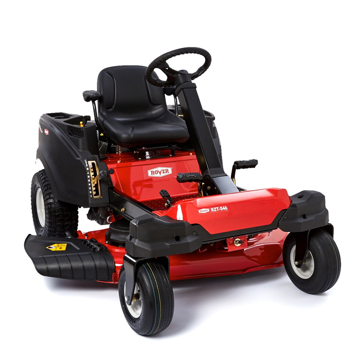 Rover RZT S 46 Zero Turn Mower - 22hp Kohler® V-Twin engine, 46" cut, steering wheel control-Ride On Mowers Online